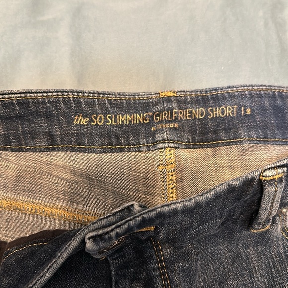 Chico’s so slimming jean shorts - Picture 2 of 5